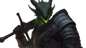 Dragonborn Knight V8 Vinyl Car Decal Sticker – Waterproof & UV-Resistant 2.72"