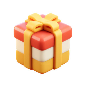 Gift Box Icon V3 Vinyl Car Decal Sticker – Waterproof & UV-Resistant 3.4133333333333336"