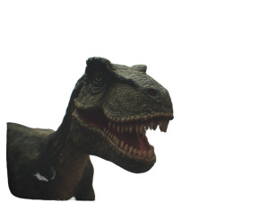 T-Rex Close-Up Vinyl Car Decal Sticker – Waterproof & UV-Resistant 6.1866666666666665"