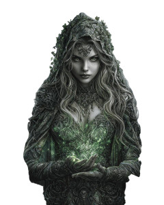 Elven Sorceress Summoner Vinyl Car Decal Sticker – Waterproof & UV-Resistant 4.0"