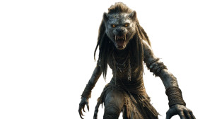 Fierce Hyena Creature Vinyl Car Decal Sticker – Waterproof & UV-Resistant 2.72"