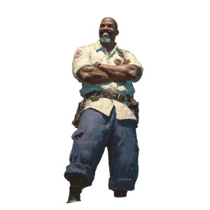 Naval Captain John Vinyl Car Decal Sticker – Waterproof & UV-Resistant 6.826666666666667"