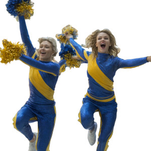 Cheerleaders Performing Vinyl Car Decal Sticker – Waterproof & UV-Resistant 3.4133333333333336" Cheerleaders Performing Vinyl Car Decal Sticker – Waterproof & UV-Resistant 3.4133333333333336"