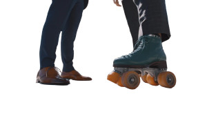 Rollerskating Businessman Vinyl Car Decal Sticker – Waterproof & UV-Resistant 5.4 Rollerskating Businessman Vinyl Car Decal Sticker – Waterproof & UV-Resistant 5.4