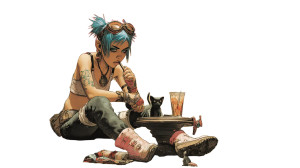 Tank Girl'S Disgust Vinyl Car Decal Sticker – Waterproof & UV-Resistant 2.72"