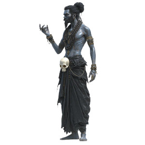 Hindu Tantrik Spell Vinyl Car Decal Sticker – Waterproof & UV-Resistant 3.4133333333333336"