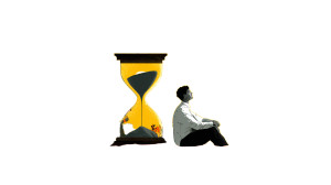 Meditative Hourglass Vinyl Car Decal Sticker – Waterproof & UV-Resistant 2.72" Meditative Hourglass Vinyl Car Decal Sticker – Waterproof & UV-Resistant 2.72"