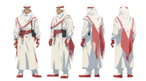 Saudi Anime Character Vinyl Car Decal Sticker – Waterproof & UV-Resistant 5.4 Saudi Anime Character Vinyl Car Decal Sticker – Waterproof & UV-Resistant 5.4