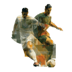 Soccer Players Vector Vinyl Car Decal Sticker – Waterproof & UV-Resistant 6.826666666666667" Soccer Players Vector Vinyl Car Decal Sticker – Waterproof & UV-Resistant 6.826666666666667"