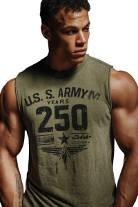 Muscular Army Man Vinyl Car Decal Sticker – Waterproof & UV-Resistant 4.4