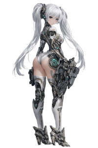 Beautiful Female Cyborg V2 Vinyl Car Decal Sticker – Waterproof & UV-Resistant 8.96"