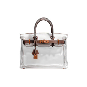 Transparent Hermès Bag Vinyl Car Decal Sticker – Waterproof & UV-Resistant 3.4133333333333336"