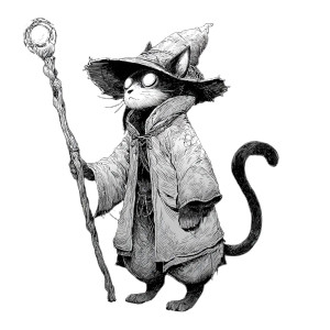 Cat Wizard V6 Vinyl Car Decal Sticker – Waterproof & UV-Resistant 3.4133333333333336" Cat Wizard V6 Vinyl Car Decal Sticker – Waterproof & UV-Resistant 3.4133333333333336"