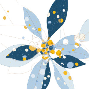 Abstract Osmanthus Illustration Vinyl Car Decal Sticker – Waterproof & UV-Resistant 3.4133333333333336" Abstract Osmanthus Illustration Vinyl Car Decal Sticker – Waterproof & UV-Resistant 3.4133333333333336"