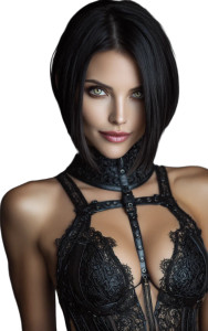 Sci-Fi Fashion Pose Vinyl Car Decal Sticker – Waterproof & UV-Resistant 4.586666666666667"