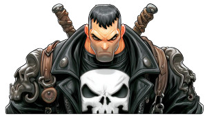 The Punisher V2 Vinyl Car Decal Sticker – Waterproof & UV-Resistant 2.72"