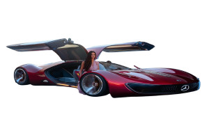 Futuristic Hybrid Car Vinyl Car Decal Sticker – Waterproof & UV-Resistant 2.72" Futuristic Hybrid Car Vinyl Car Decal Sticker – Waterproof & UV-Resistant 2.72"