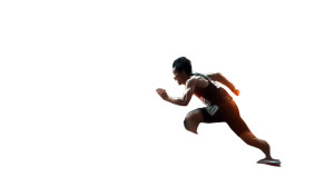 Asian Male Athlete V3 Vinyl Car Decal Sticker – Waterproof & UV-Resistant 2.72"