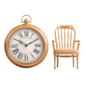 Clock And Chair Vinyl Car Decal Sticker – Waterproof & UV-Resistant 3.4133333333333336" Clock And Chair Vinyl Car Decal Sticker – Waterproof & UV-Resistant 3.4133333333333336"