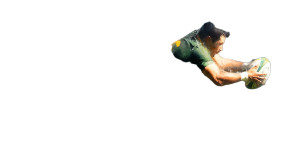 Springbok Rugby Player Vinyl Car Decal Sticker – Waterproof & UV-Resistant 5.12"