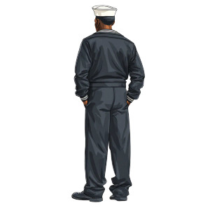 Navy Uniform Clipart Vinyl Car Decal Sticker – Waterproof & UV-Resistant 3.4133333333333336" Navy Uniform Clipart Vinyl Car Decal Sticker – Waterproof & UV-Resistant 3.4133333333333336"