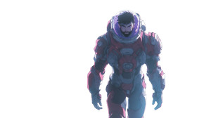 Anime Astronaut Hero Vinyl Car Decal Sticker – Waterproof & UV-Resistant 5.4
