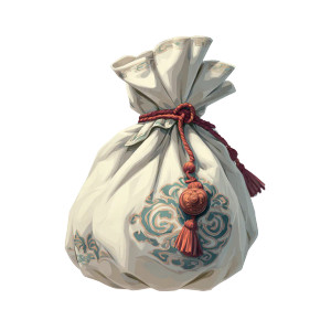 Ancient Chinese Sachet Vinyl Car Decal Sticker – Waterproof & UV-Resistant 3.4133333333333336"