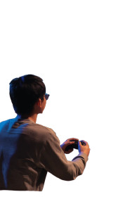 Gaming Asian Man Vinyl Car Decal Sticker – Waterproof & UV-Resistant 9.706666666666667"