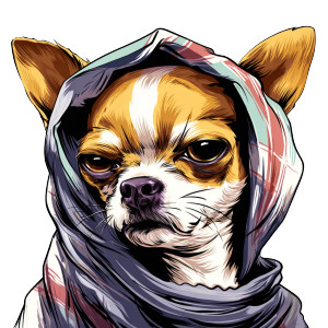 Chihuahua In Shemagh Vinyl Car Decal Sticker – Waterproof & UV-Resistant 3.4133333333333336" Chihuahua In Shemagh Vinyl Car Decal Sticker – Waterproof & UV-Resistant 3.4133333333333336"