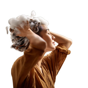 Washing Hair V4 Vinyl Car Decal Sticker – Waterproof & UV-Resistant 3.4133333333333336"