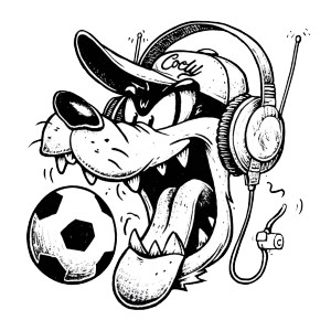 Aggressive Dog Cartoon Vinyl Car Decal Sticker – Waterproof & UV-Resistant 3.4133333333333336" Aggressive Dog Cartoon Vinyl Car Decal Sticker – Waterproof & UV-Resistant 3.4133333333333336"
