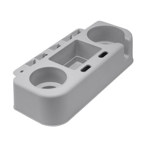 WISE Seating Boat Cup Holder | Gray, Injection Molded Plastic | With Center Console for Cell Phones & Fishing Gear WISE Seating Boat Cup Holder | Gray, Injection Molded Plastic | With Center Console for Cell Phones & Fishing Gear