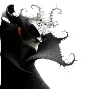 Regal Fractal Figure Vinyl Car Decal Sticker – Waterproof & UV-Resistant 6.826666666666667"