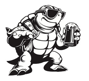 Cool Turtle Logo Vinyl Car Decal Sticker – Waterproof & UV-Resistant 3.4133333333333336" Cool Turtle Logo Vinyl Car Decal Sticker – Waterproof & UV-Resistant 3.4133333333333336"