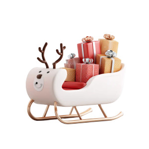 Santa Sleigh Toy Vinyl Car Decal Sticker – Waterproof & UV-Resistant 6.826666666666667" Santa Sleigh Toy Vinyl Car Decal Sticker – Waterproof & UV-Resistant 6.826666666666667"