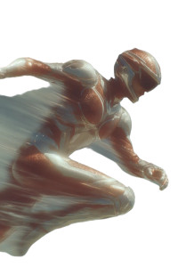 Heroic Space Astronaut Vinyl Car Decal Sticker – Waterproof & UV-Resistant 8.96"