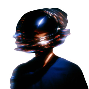 Futuristic Helmet Portrait Vinyl Car Decal Sticker – Waterproof & UV-Resistant 3.4133333333333336"