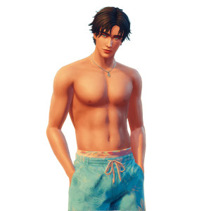 Sims Beach Dude Vinyl Car Decal Sticker – Waterproof & UV-Resistant 6.826666666666667" Sims Beach Dude Vinyl Car Decal Sticker – Waterproof & UV-Resistant 6.826666666666667"