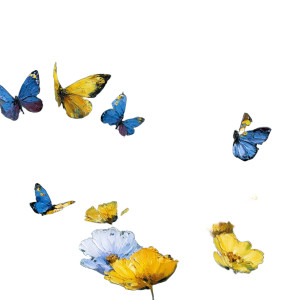 Harmony Of Butterfly Vinyl Car Decal Sticker – Waterproof & UV-Resistant 6.826666666666667" Harmony Of Butterfly Vinyl Car Decal Sticker – Waterproof & UV-Resistant 6.826666666666667"