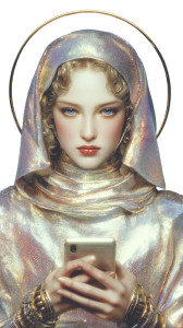 Fantasy Maiden Iphone Vinyl Car Decal Sticker – Waterproof & UV-Resistant 9.706666666666667"