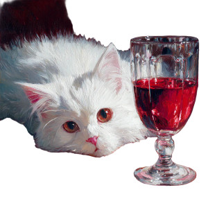 White Cat Mishap Vinyl Car Decal Sticker – Waterproof & UV-Resistant 3.4133333333333336" White Cat Mishap Vinyl Car Decal Sticker – Waterproof & UV-Resistant 3.4133333333333336"