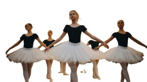 Ballet Practice V3 Vinyl Car Decal Sticker – Waterproof & UV-Resistant 2.72"