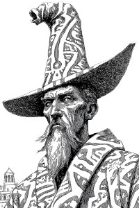 Fantasy Wizard Art Vinyl Car Decal Sticker – Waterproof & UV-Resistant 4.4