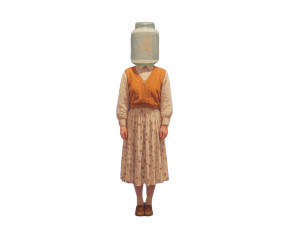 Jar-Head Woman Vinyl Car Decal Sticker – Waterproof & UV-Resistant 6.1866666666666665" Jar-Head Woman Vinyl Car Decal Sticker – Waterproof & UV-Resistant 6.1866666666666665"