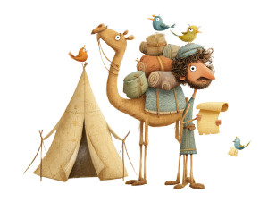 Arab Traveler'S Joy Vinyl Car Decal Sticker – Waterproof & UV-Resistant 6.1866666666666665"