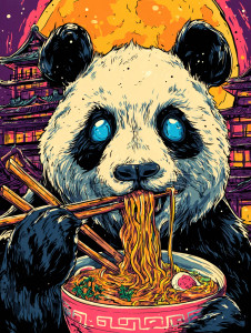 Cute Panda Eats Vinyl Car Decal Sticker – Waterproof & UV-Resistant 4.1066666666666665" Cute Panda Eats Vinyl Car Decal Sticker – Waterproof & UV-Resistant 4.1066666666666665"