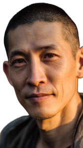 Asian Man Portrait V10 Vinyl Car Decal Sticker – Waterproof & UV-Resistant 4.8533333333333335"