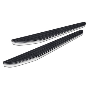 Upgrade your ride with Black Horse Offroad Running Boards | Premium design, Black Aluminum with Stainless Steel Trim, Rust-resistant Upgrade your ride with Black Horse Offroad Running Boards | Premium design, Black Aluminum with Stainless Steel Trim, Rust-resistant