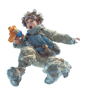 Bubble Jump Joy Vinyl Car Decal Sticker – Waterproof & UV-Resistant 6.826666666666667"