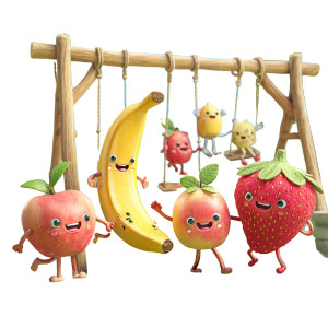 Joyful Fruit Friends Vinyl Car Decal Sticker – Waterproof & UV-Resistant 3.4133333333333336" Joyful Fruit Friends Vinyl Car Decal Sticker – Waterproof & UV-Resistant 3.4133333333333336"